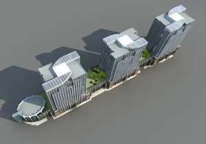 鄭州綠地SOHO辦公樓